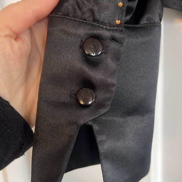 Ivoire de Laurence satin blouse - Picture 4 of 10